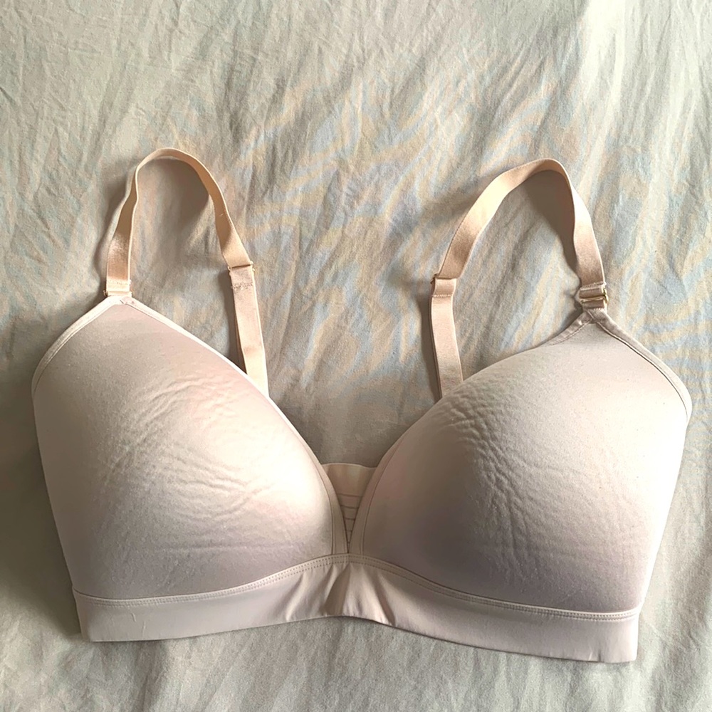 Thirdlove seamless stripe wireless bra